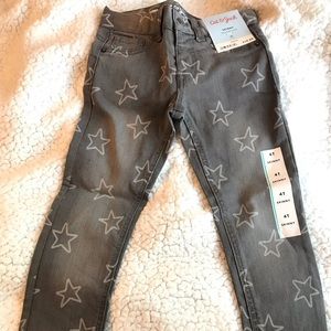 Cat & Jack Skinny Star Jeans